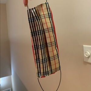 Burberry designer face mask